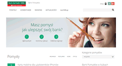 Desktop Screenshot of bankpomyslow.bzwbk.pl